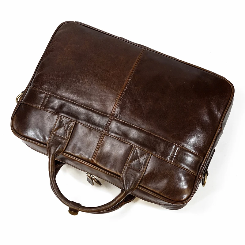 Laptop Bag 17 - Premium Leather (No. 1)