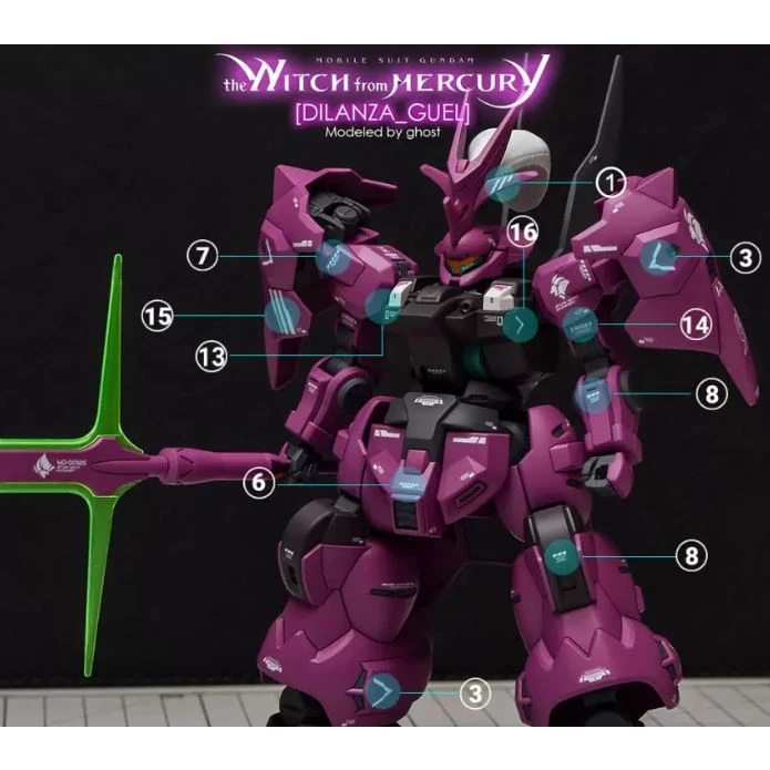 ROBOT Damashii (SIDE MS) MD-0032G Guel's Dilanza ver. A.N.I.M.E. - NZ