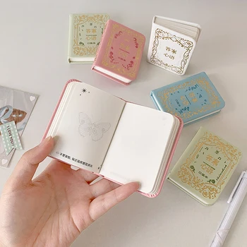 New Simple Mini Notebook Student Pocket Portable Note Book Children's Small Notebook Gift Book Random Color