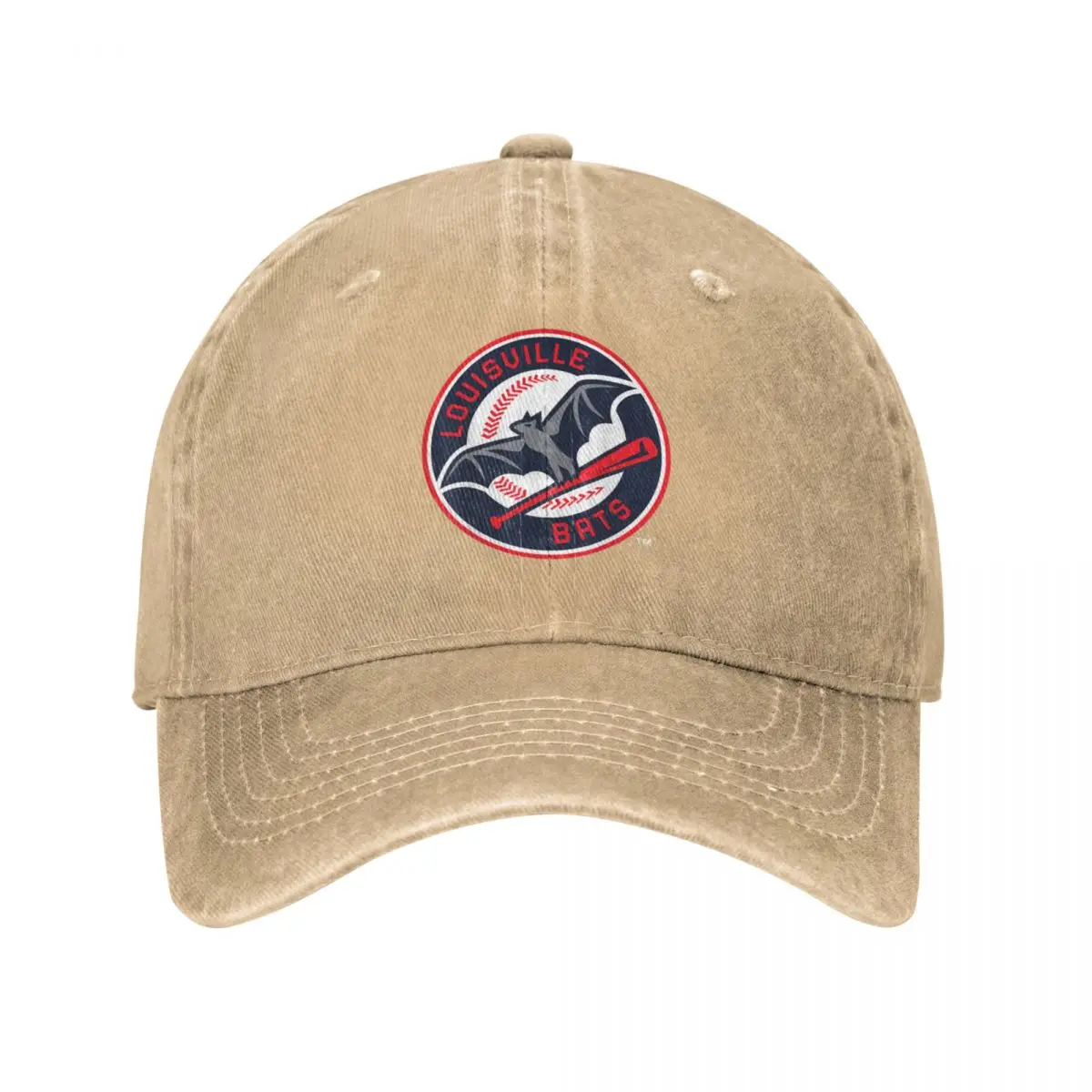 Louisville Bats - L Bats3 Style - Louisville Bats Baseball Cap Military Cap Man  Hat Luxury Brand Cap Women'S Men'S