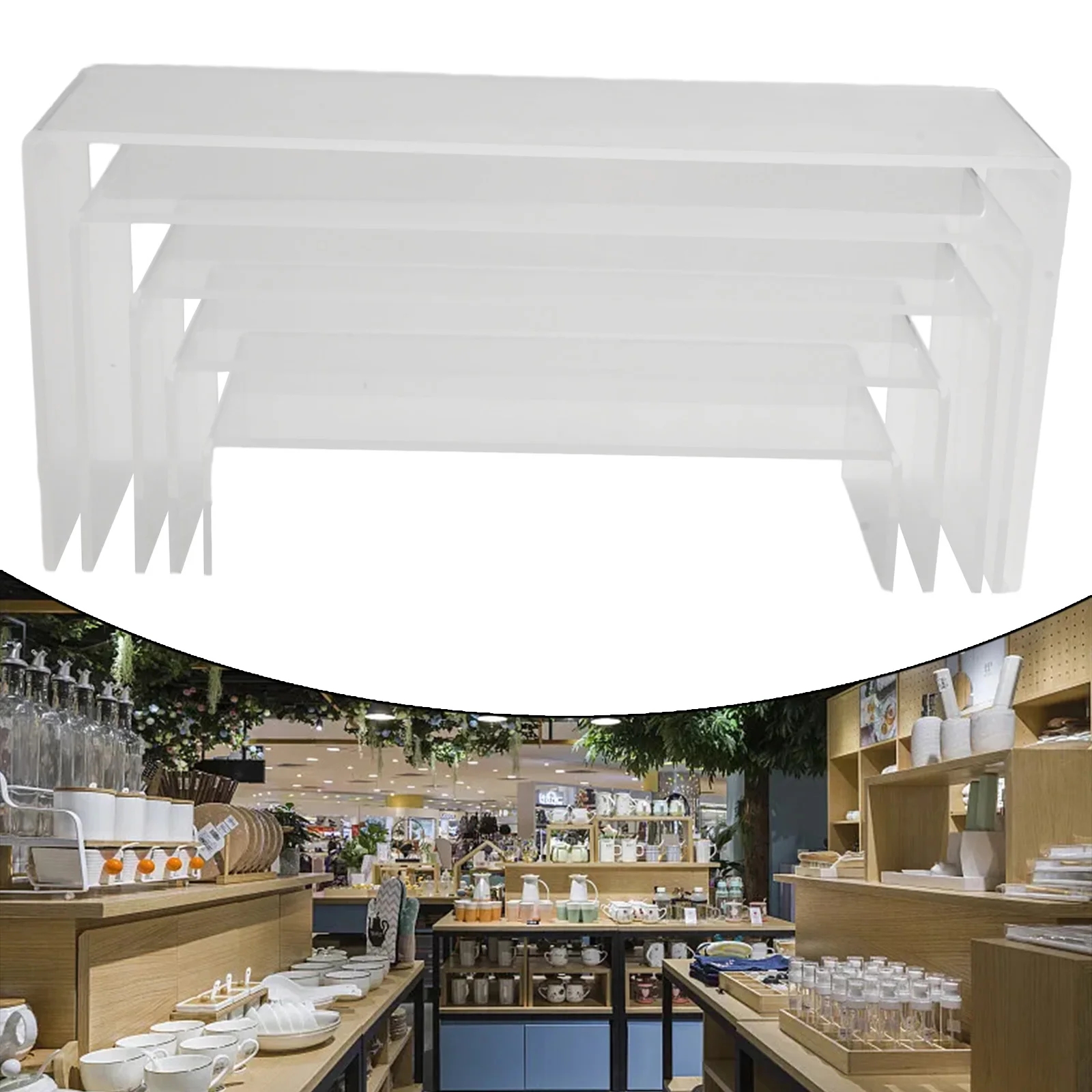 

Acrylic Retail Plinth Enhance Product Attractiveness Perfect for Clothing Stores and Showrooms Durable and Stylish