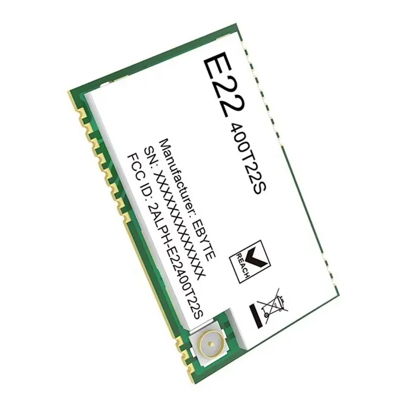 AP-CDSENET 22Dbm 433Mhz SMD 모듈 E22-400T22S UART Lora Net Working RSSI 무선 송수신기 저전력