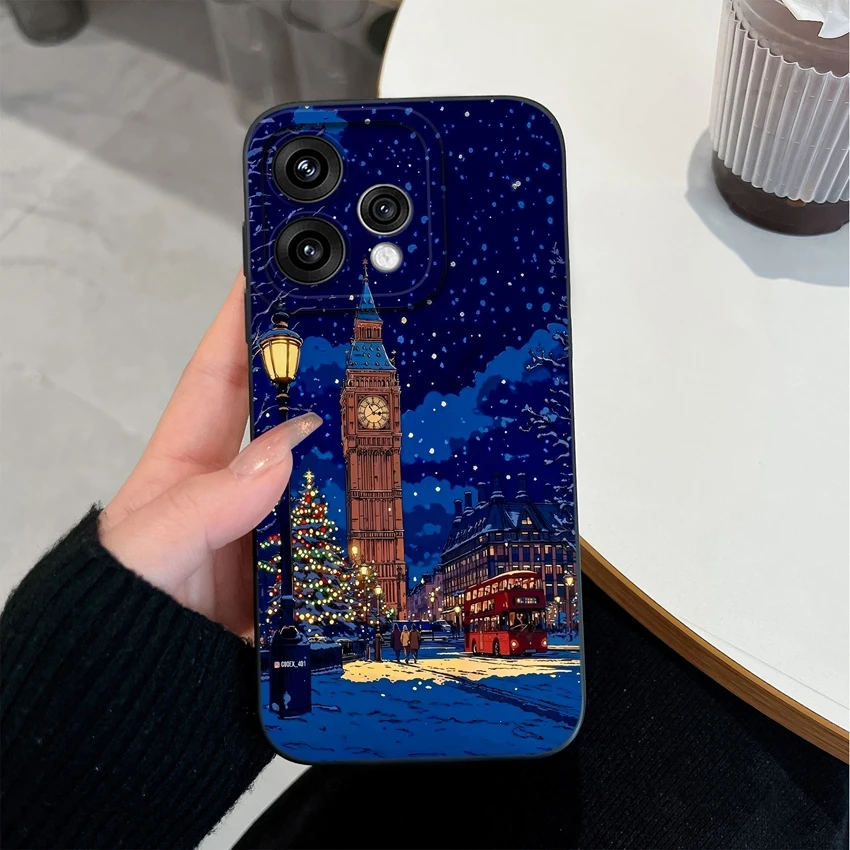 Elegant Floral Soft Silicone Lightweight Case