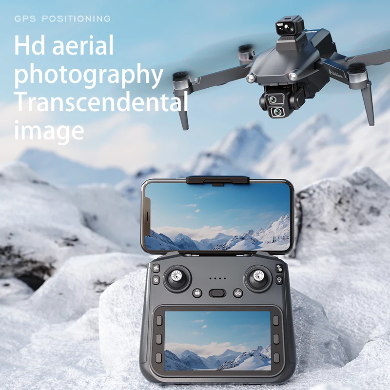 L600-1 PRO GPS Drone 25fps HD Dual Camera 360 Obstacle Avoidance  Remote Control With Screen Brushless Quadcopter Toy For Kids 6