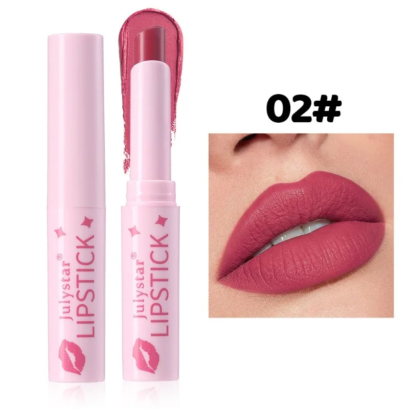 Velvet Matte Lipstick Long Lasting Waterproof Moisturising Lip Gloss_voghion.com