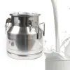 19442-4eacf5.jpg 20L/ 5.25Gallon Stainless Steel Milk Can Wine Pail Bucket Tote Jug Rice Storage