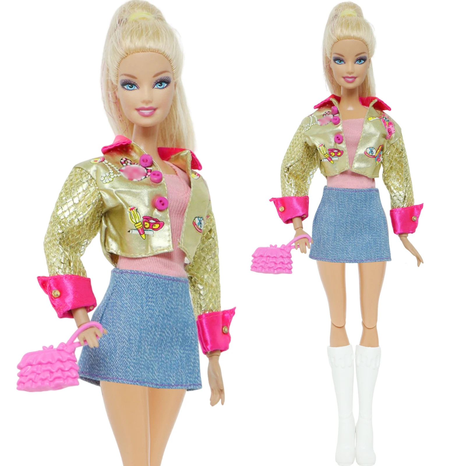 Barbie Sunglasses Skirt Set