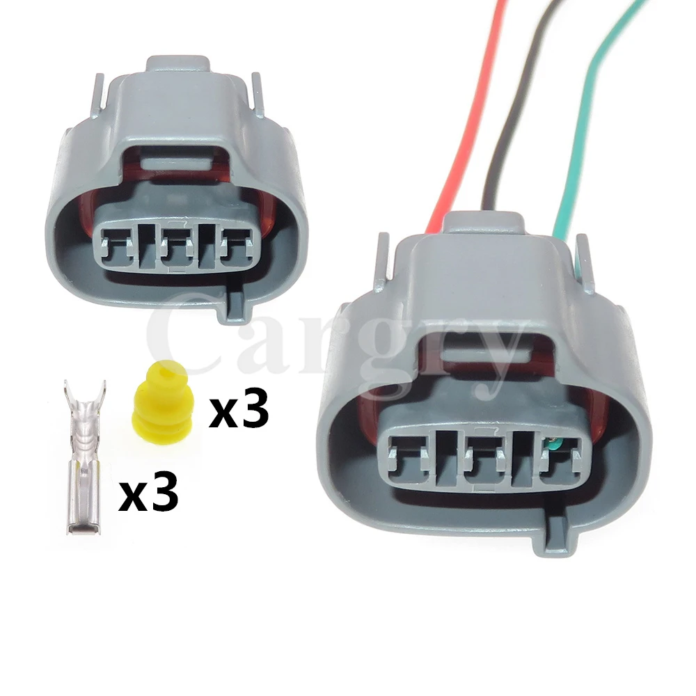 

1 Set 3P 6189-0027 Automobile Starter Odometer Sensor Wire Cable Waterproof Socket High Quality Car Wiring Connector