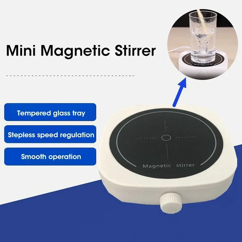 2L 4000RPM Magnetic Stirrer Mini Lab Stir Mixer For Laboratory