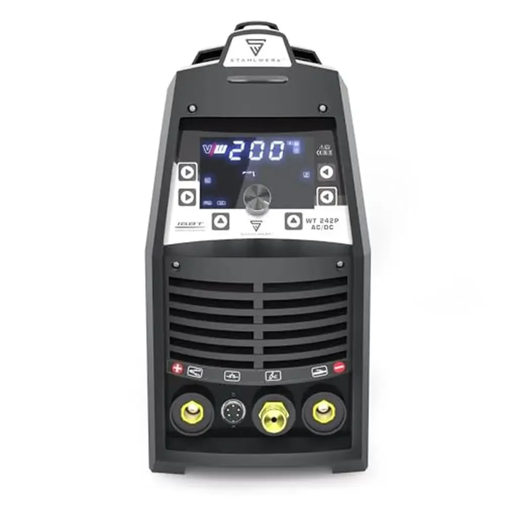 200A AC/DC Aluminum TIG Welder Pulse Dual Voltage Inverter Welding Machine Multi-functional ARC TIG Spot Welding MCU Control 3