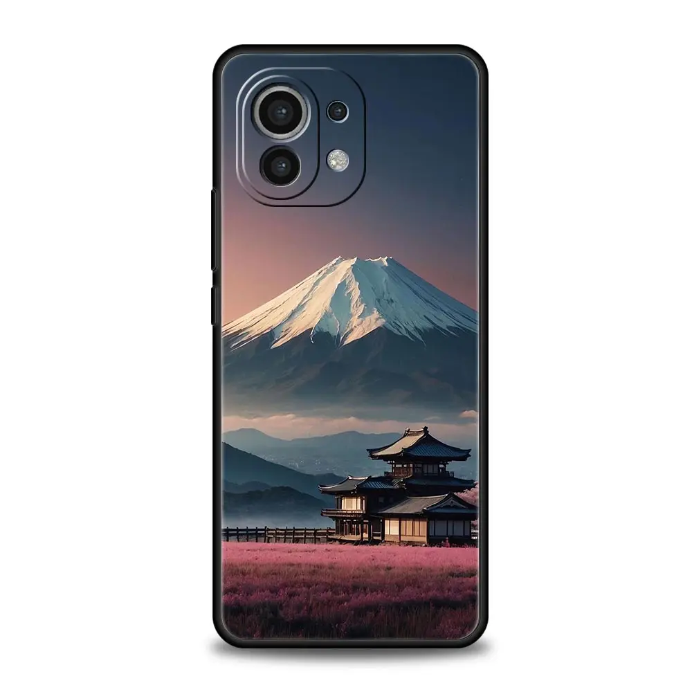 Japanese Anime Landscape Art Soft TPU Phone Case