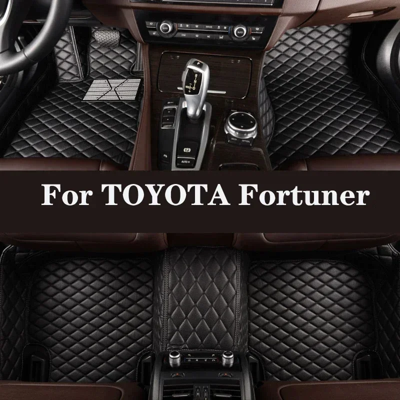 

Полностью объемный автомобильный напольный коврик на заказ для TOYOTA Fortuner 2016-2018, автомобильные запчасти, автомобильные аксессуары, Автомобильный интерьер