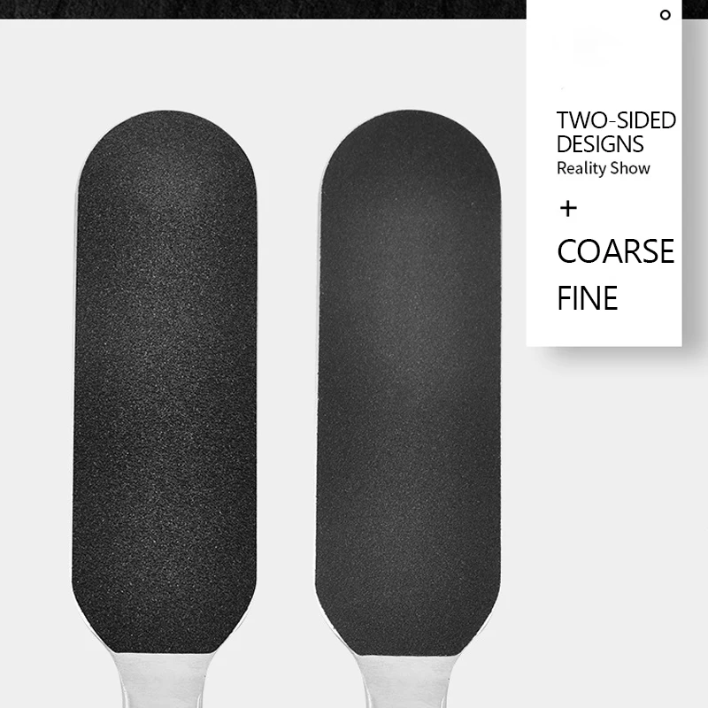 11pcs/Set Pedicure Feet Care Metal Handle Foot and Coarse of Fine and Refill Files Grit Sanding Grit Cloth Rasp