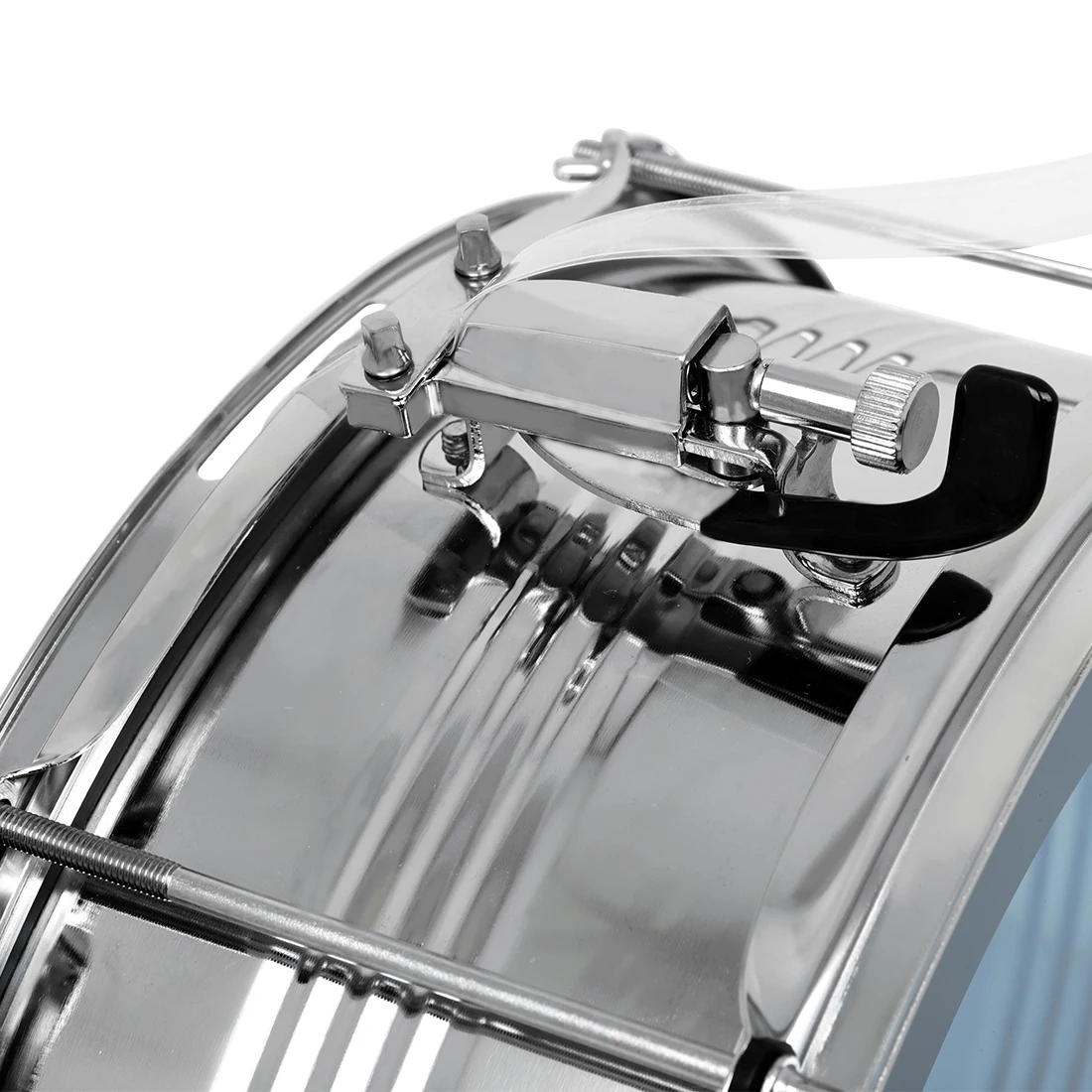 SLADE 14-Zoll-blaues Snare-Drum-Set mit Trommelstöcken, Schultergurt, Trommel-Schlüsseltasche für Studenten, Anfänger, Schlaginstrument – Detail 12