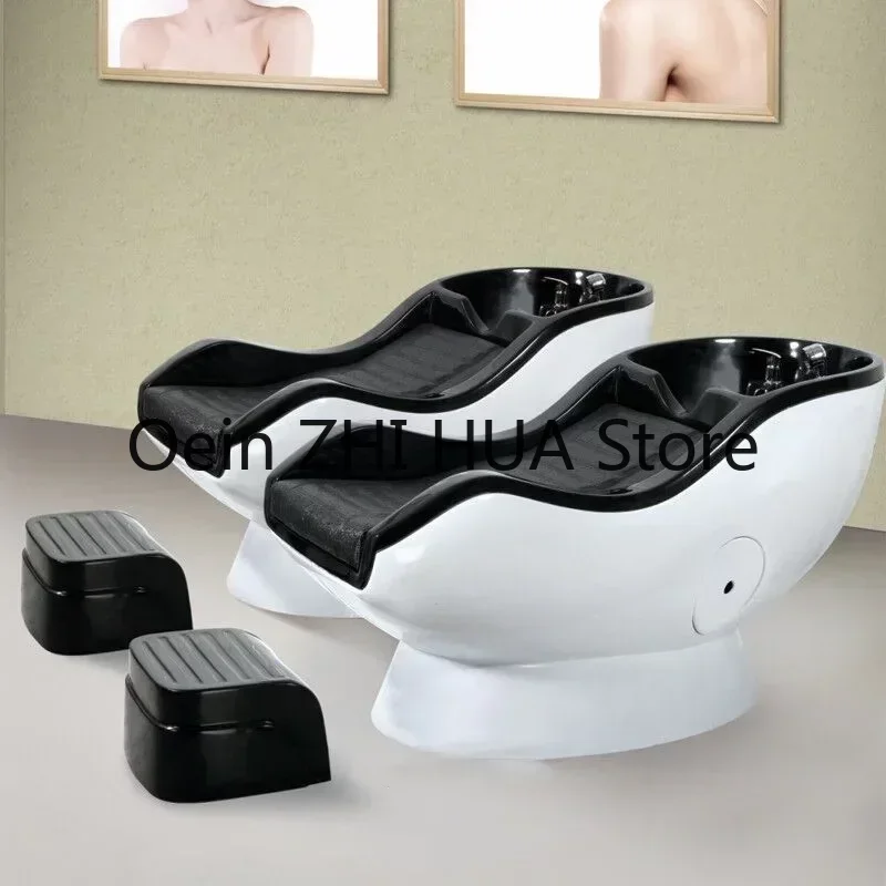 Barbiere Lavaggio Dei Capelli Shampoo Sedie Letto Ergonomia Lounge Parrucchiere Shampoo Sedie Bellezza Comfort Sillas Mobili Qf50Sc