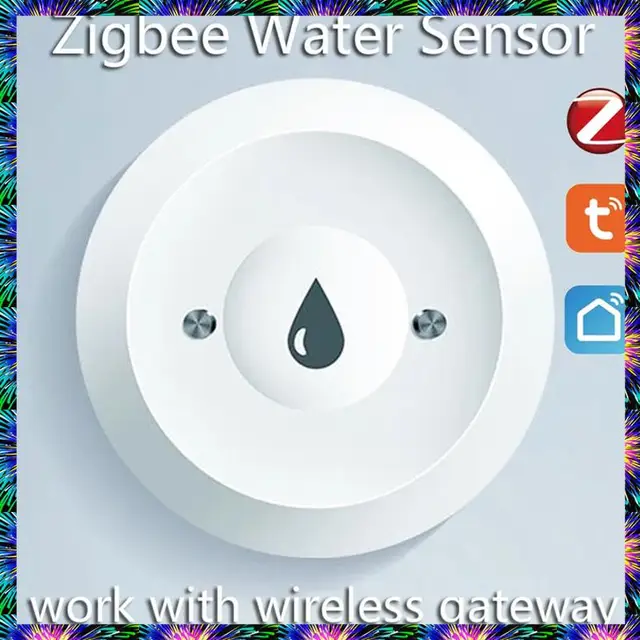 ZIZI Zigbee Water Immersion Sensor Water Leak Detector Water Linkage Alarm App Remote Monitoring Water Leak Detector 4