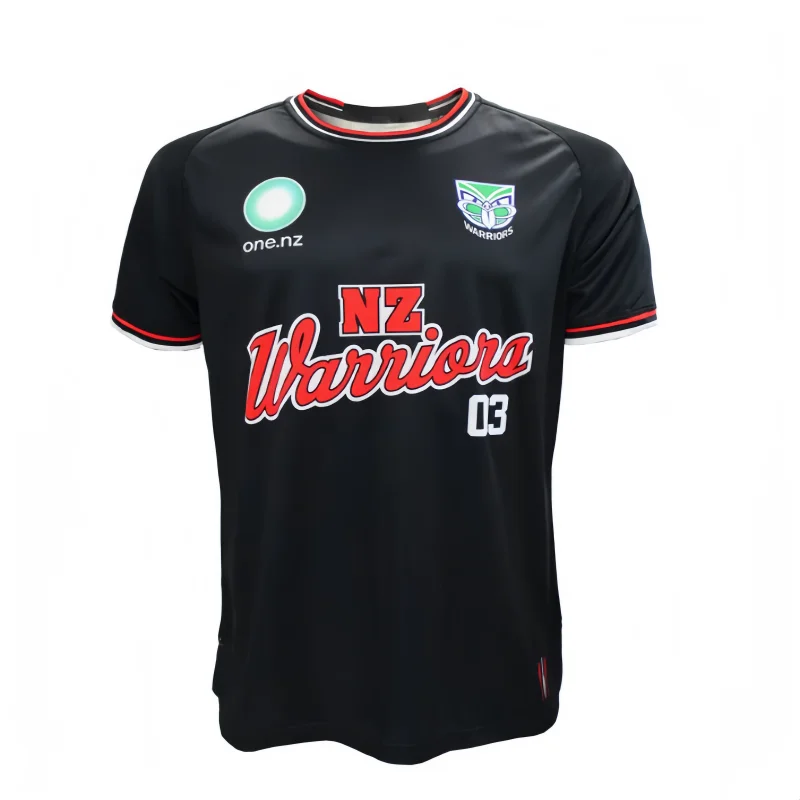 thumbnail image 1 of Réplica de la camiseta indígena de los New Zealand Warriors para hombre 2024, 1 of 5