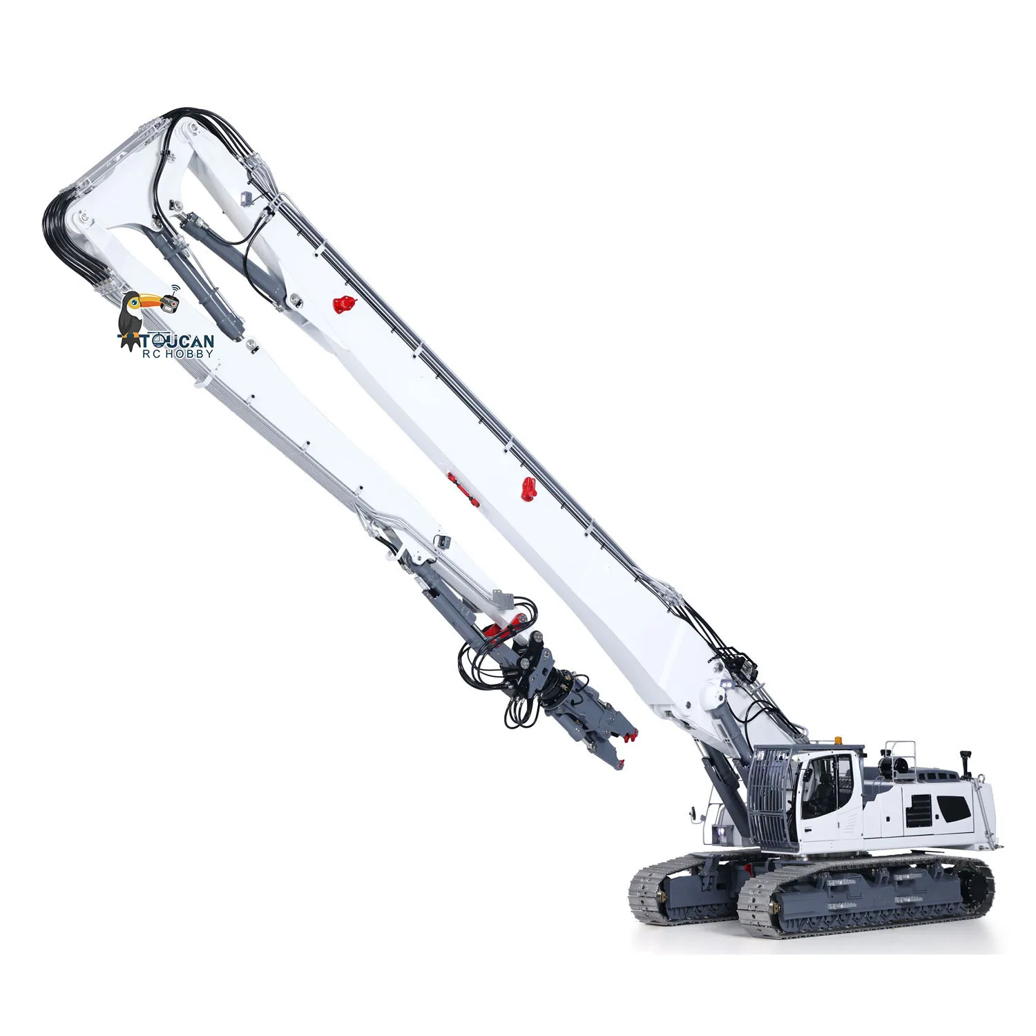 LESU 1/14 R960 RTR RC Full Hydraulic Demolition Excavator Radio Control Digger Frsky XE TOUCAN Radio Truck Vehicle Car Model Toy 6