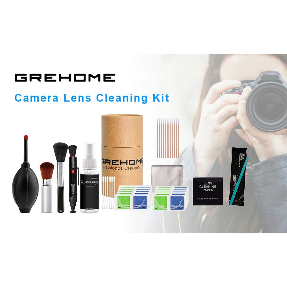 Description Picture 4 of item47/35/24/19/7PCS Digital Camera Cleaning Kit Lens Cleaner Sensor Clean Set DSLR SLR Air Duster Air Blower PC Phone Cleaner