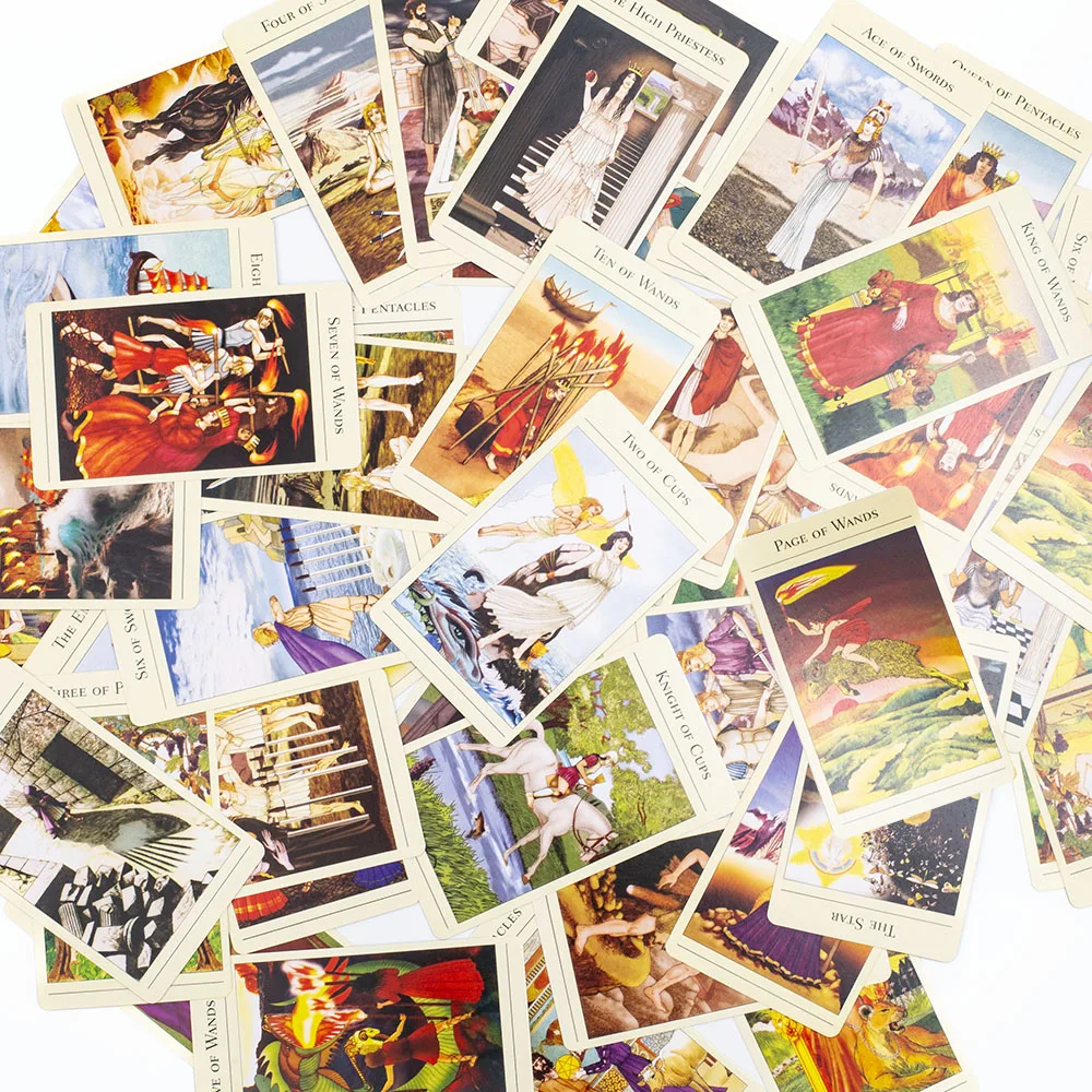 A 78-CARD Deck Mythic Tarot Cards  Divination Telling  Board Game Party Supplies for family party 6