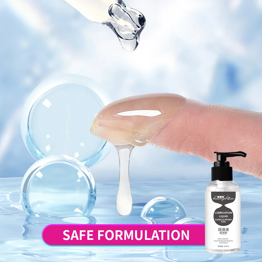 Sex lubricant for adult masturbation safe sex lubricant no-wash water-soluble oil long-lasting moisturizing
