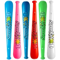 6Pcs/Set Inflatable Baseball Bat Inflatable Hammer Stick Balloon Toy Carnival Party Kids Birthday Gifts Pool Water Game Toy 1
