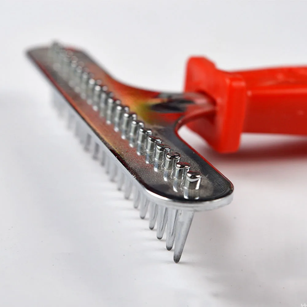 Dog Brushes for Grooming Large Dogs Long Hair Dog Rake Pet Grooming Brush Steel Comb for Golden Retriever Husky German Shepherd
