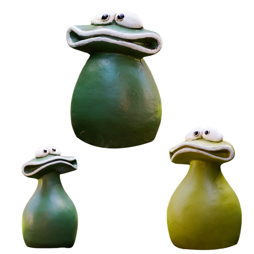 Fun Handcrafted Big Frog Resin Crafts Gardens Decorations Big Frog With Indoor And Courtyard Decorations