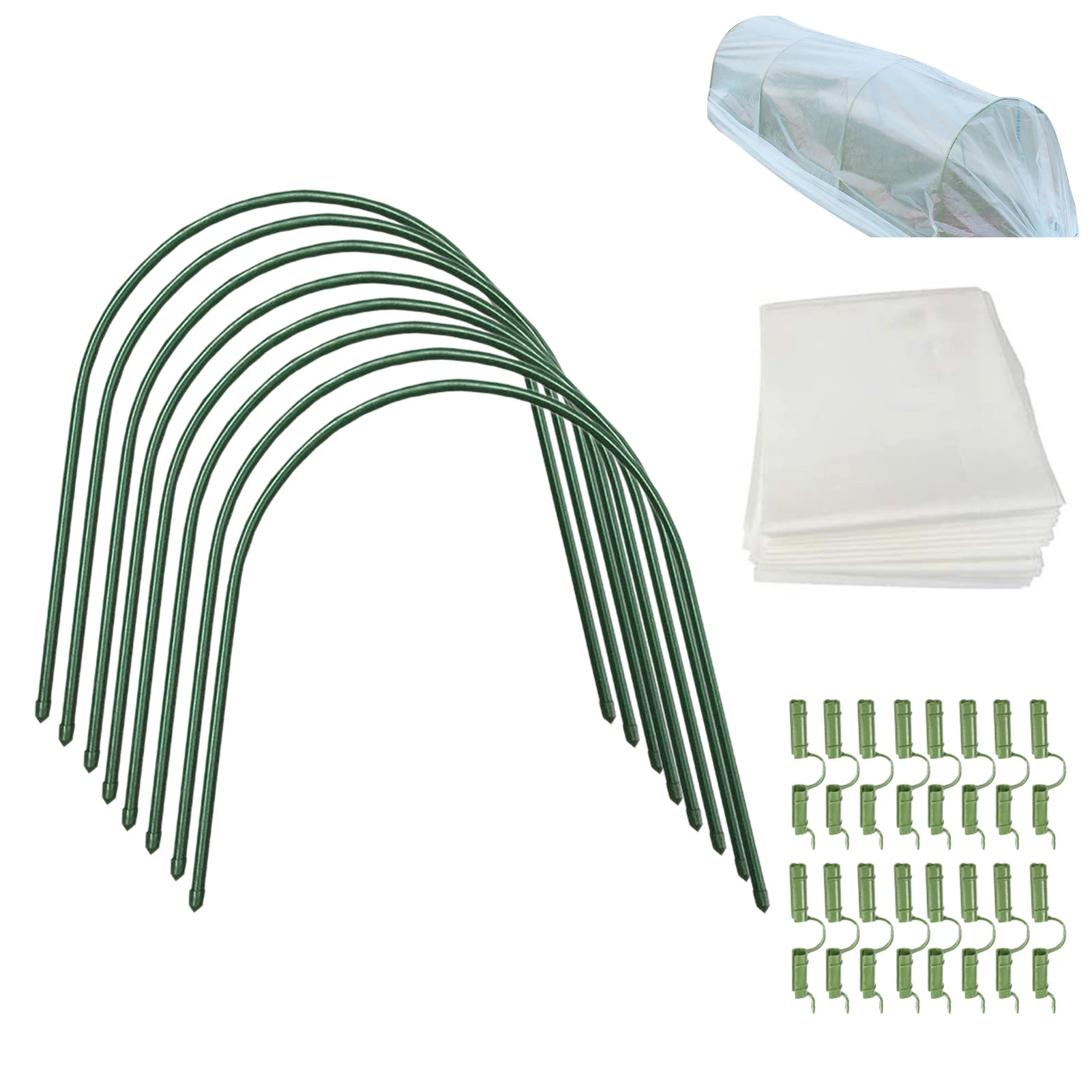 Hoop House Greenhouse Kits Garden Hoops Grow Tunnel Tunnel Garden