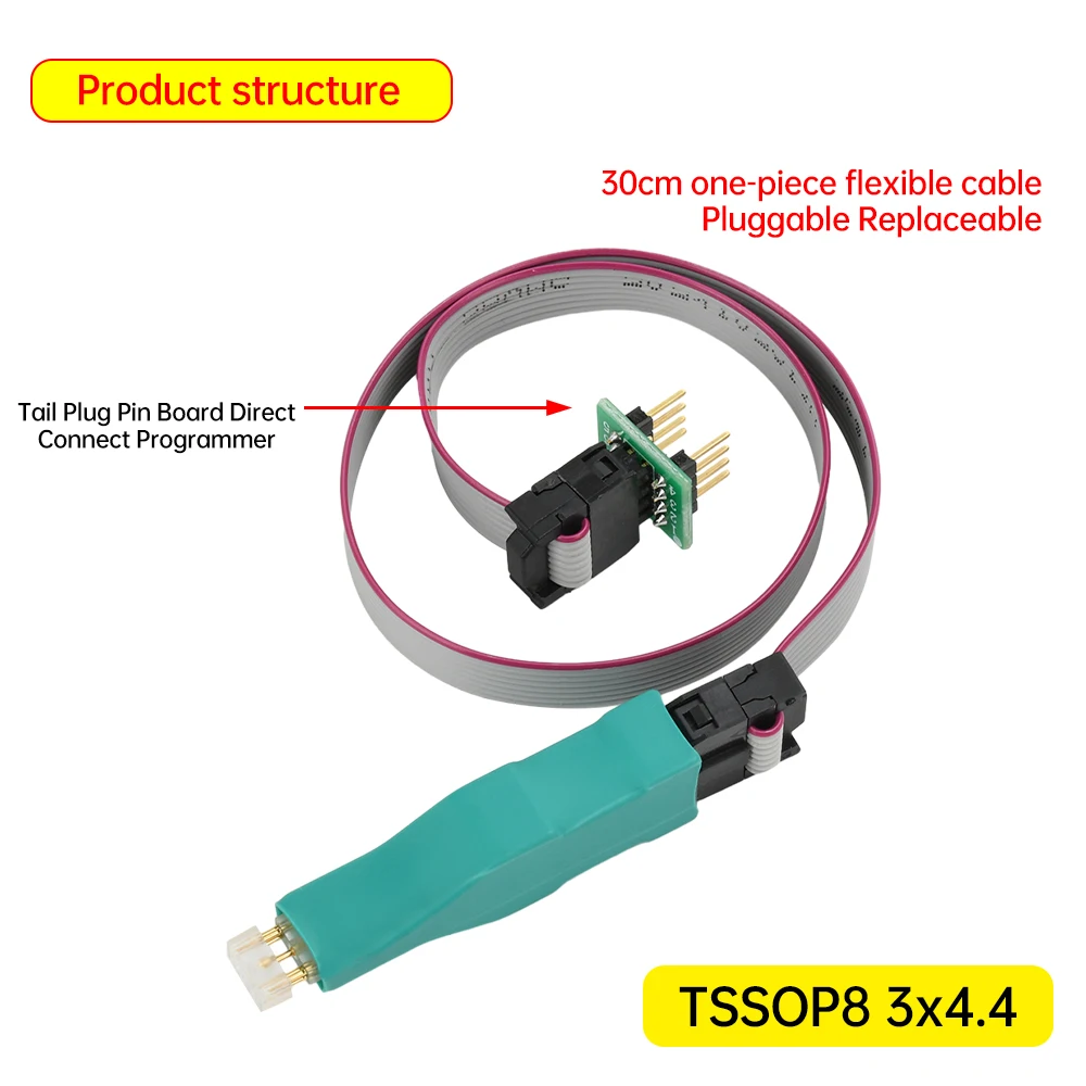 1PCS TSSOP8 MSOP8 Chip Download Burn Write Probe Spring Needle