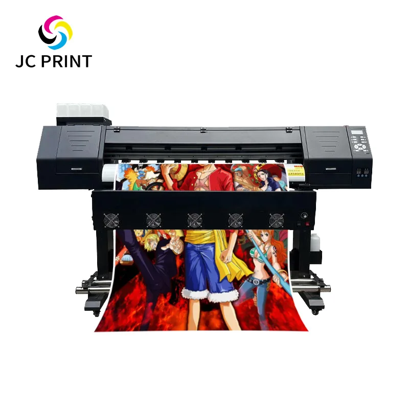 High quality Eco Solvent Printer printer 1.3M 1.6M  XP600 or i3200 print head vinyl plotter banner canvas eco solvent printer