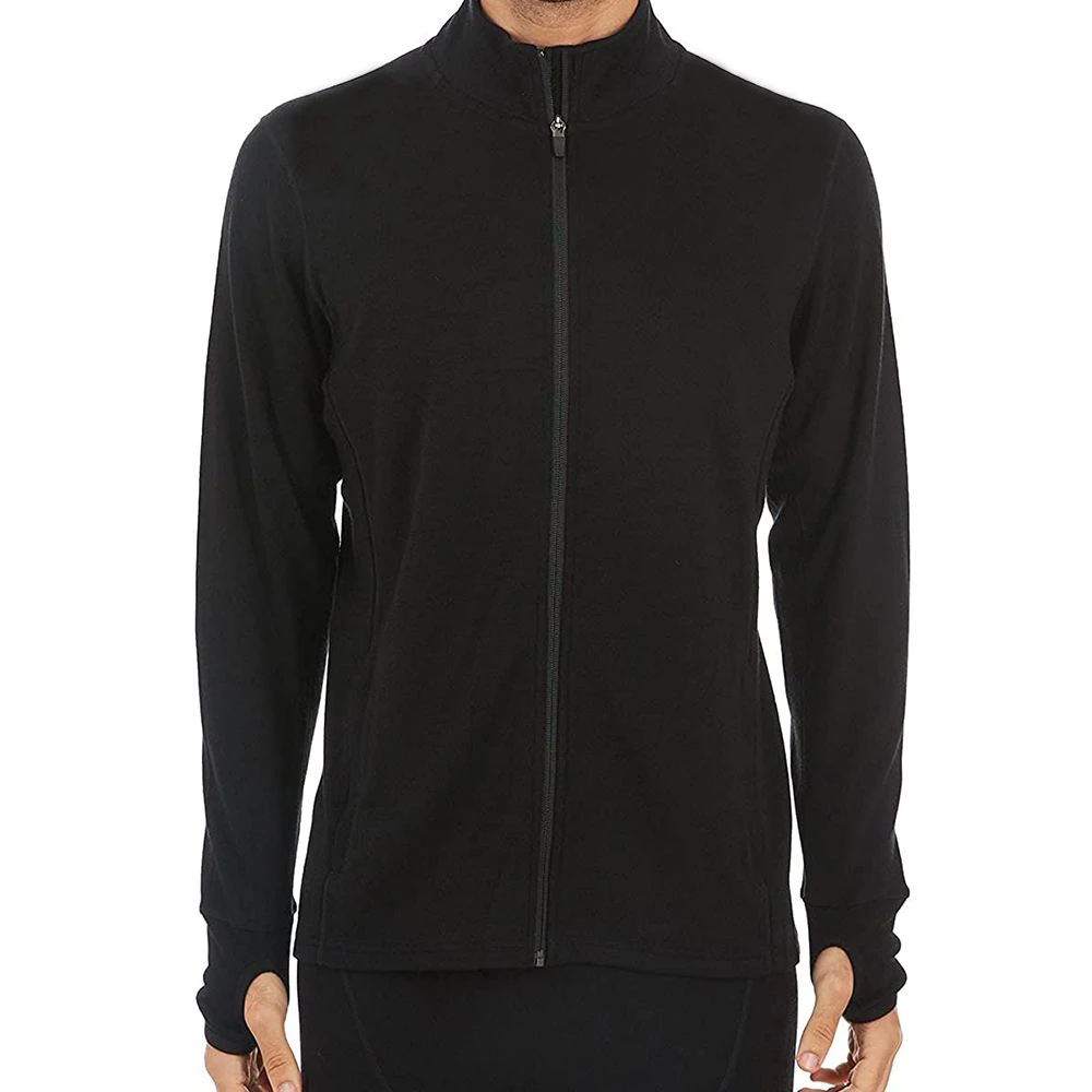 100 Merino Wool Jackets Men Merino Wool Full Zip Sweater Lightweight