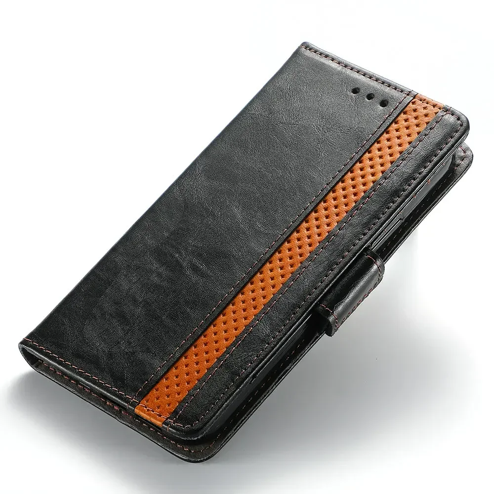 Premium RFID Leather 360° Protection Flip Case