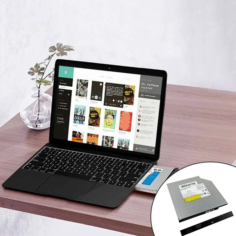 

12.7MM Laptop Built-In DVD Burner For ASUS X88S X88V X88VF X85 X85S X85E SATA Serial DVD Drive Support DVD CD D9 Burn