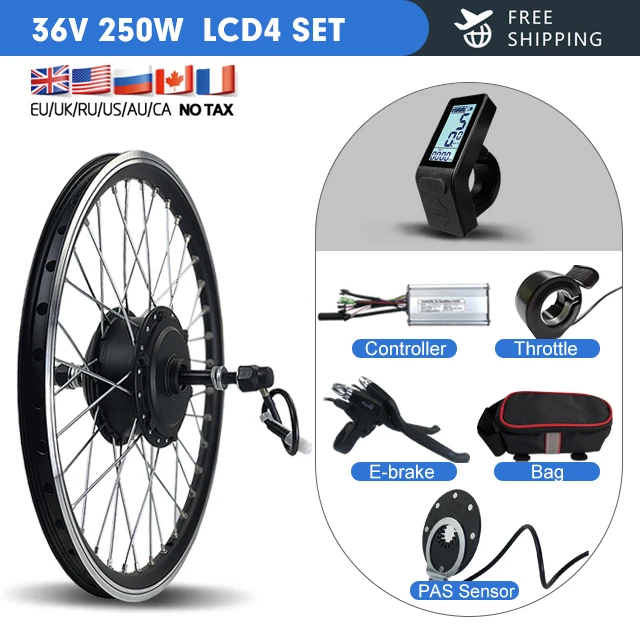 Kit Conversion Mejores Motores Electricos Para Bicicletas Kit De