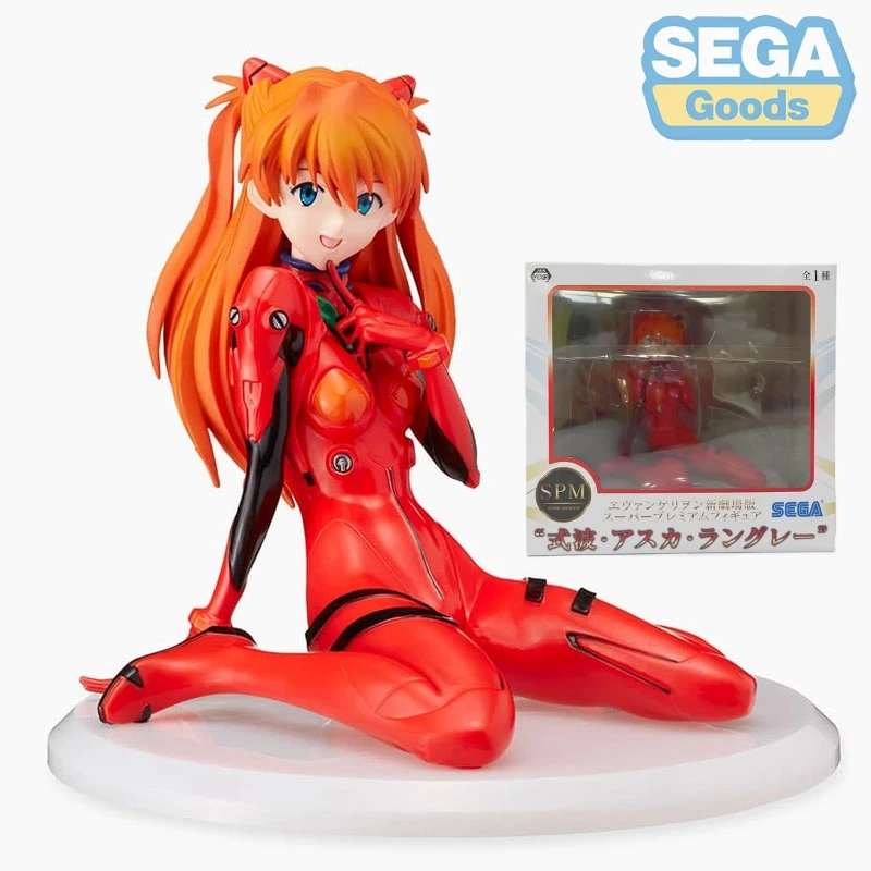 

Original SEGA SPM NEON GENESIS EVANGELION EVA Anime Figure Asuka Langley Soryu Scenery 14Cm Dolls Figurine Model Toys
