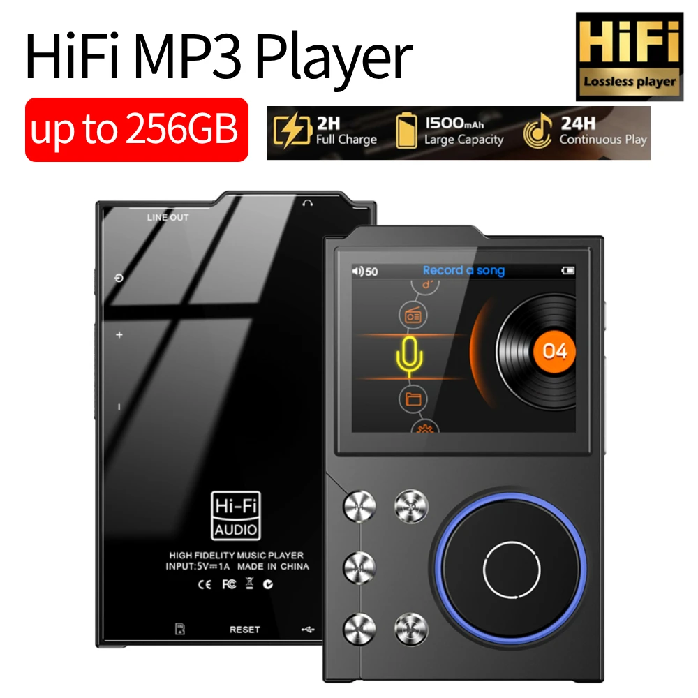 HiFi MP3 Player Portable Digital Music Player