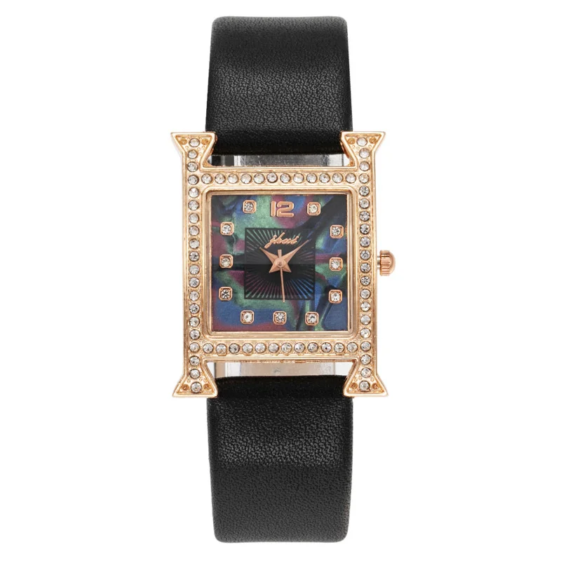 

Quartz Watches For Women's Leather Strap Square Dial Fashion Entrepreneurship Leisure Exquisite Women's Quartz Watches