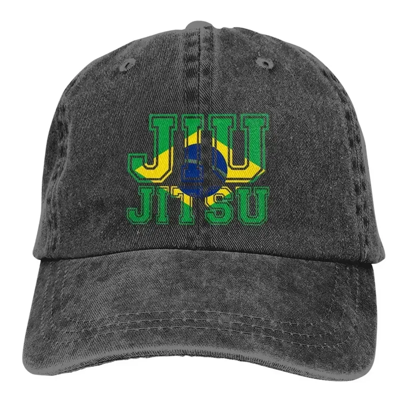 

Brazilian Brazi Flag BJJ Baseball Cap Men Cowboy Hats Women Visor Protection Snapback Jiu Jitsu Caps