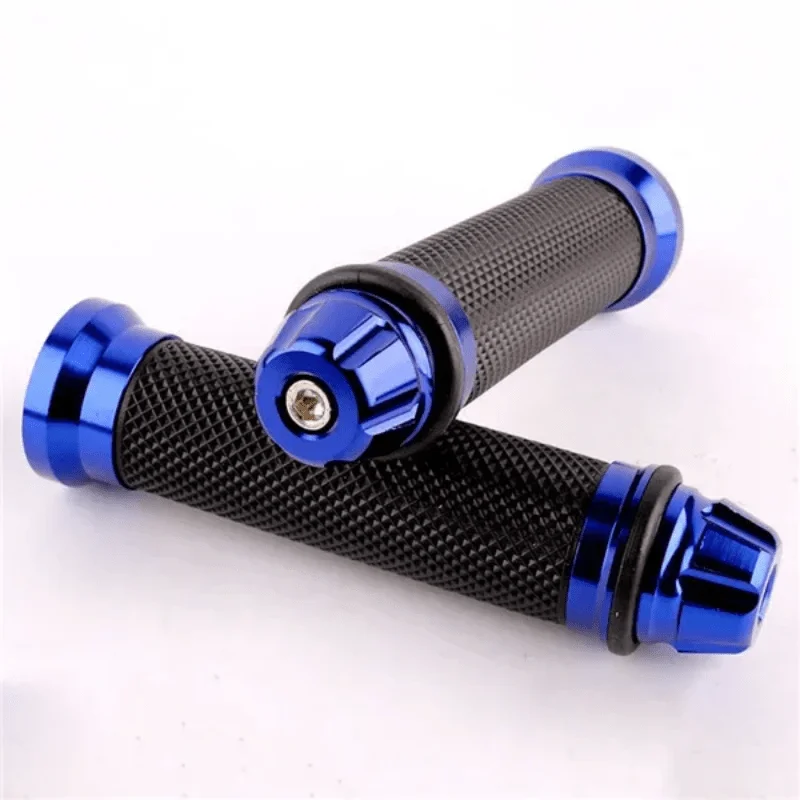 Rubber Motorcycle Handlebar Grips for Bikers and Scooters
