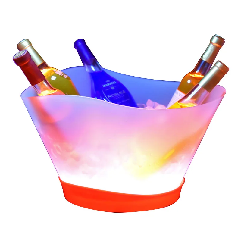 Personalized LED Ice Bucket, Custom Branded Illuminated Lightbox, Wine – PK  Green USA
