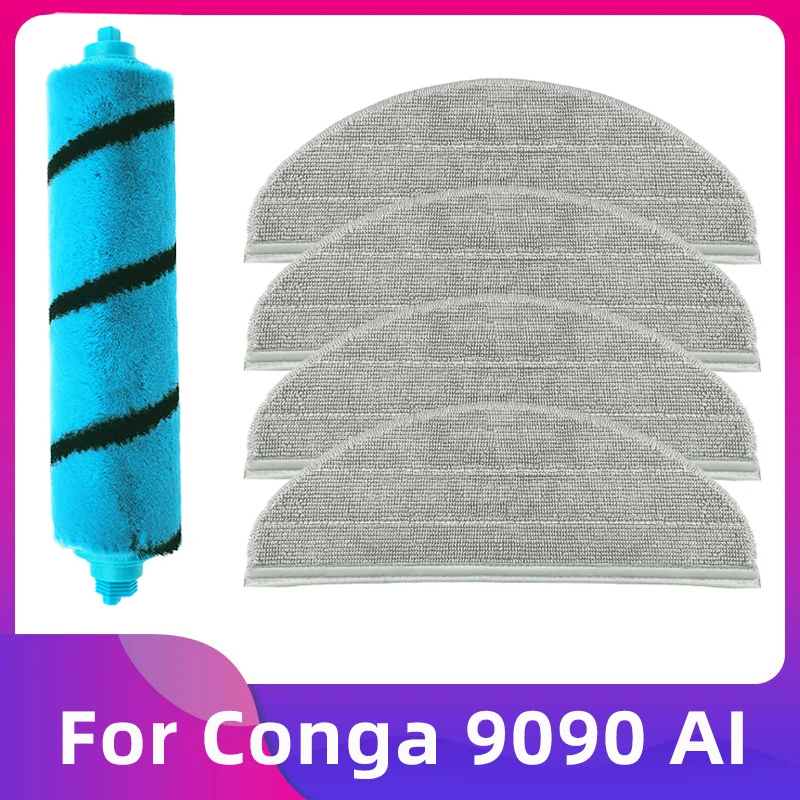 

For Cecotec Conga 9090 AI Robot Vacuum Cleaner Spare Mop Cloth Wipe Rag Accessories Replacement Parts