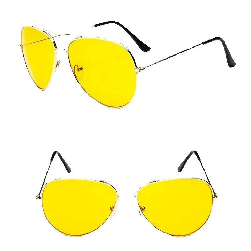 Driving Sunglasses Men Women Anti-Glare Yellow Night Vision