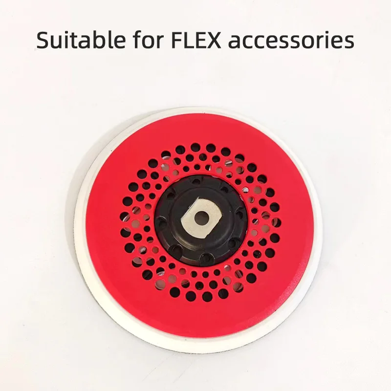 No. 2 Red Tray Suitable For FLEX Electric Dry Grinder Tray Self-adhesive 6-inch Porous