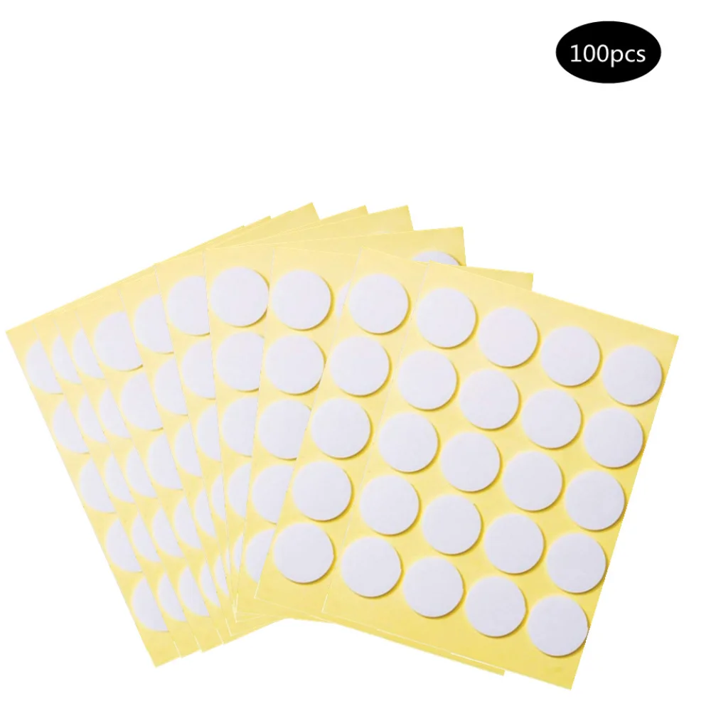 Pack of 100 Candle Wick Stickers Double-Sided Tape Dots Make 15/20Mm Candles