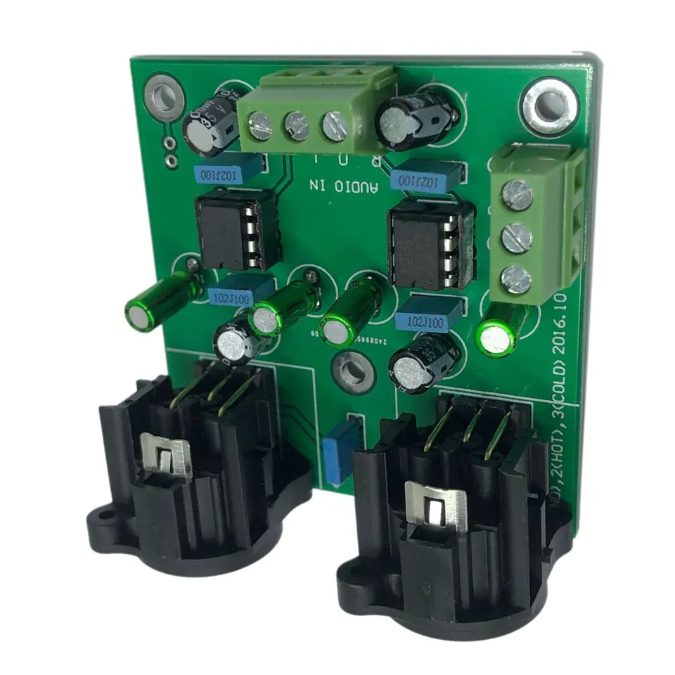 L72A-Amplifier Dual Channel,DRV134PA Dual Channel Single-Ended Conversion Balance Board For Front-End Output Balance