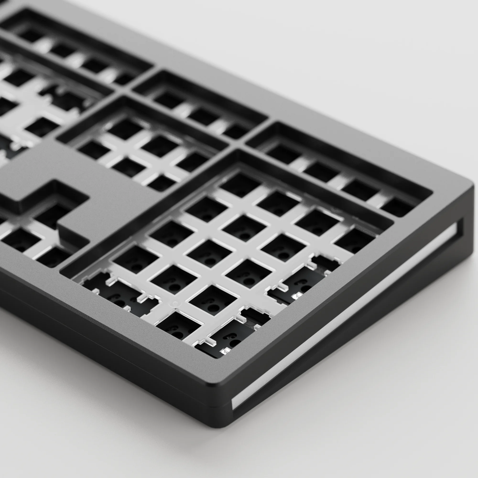 MonsGeek M5 VIA/QMK Mechanical Keyboard CNC Aluminum Kit Full Size