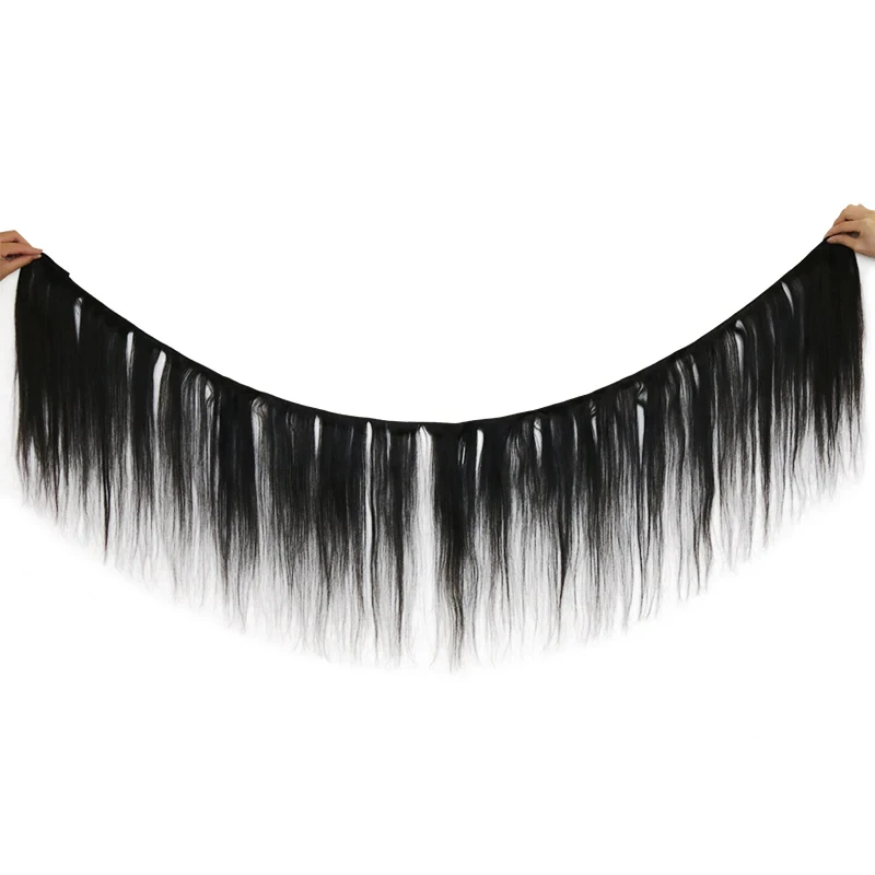 Peruvian Remy Straight Hair Bundle 100% Real Human Hair 3/4pcs Bundle For Black Women Natural Color No Shedding No Tangle 100g