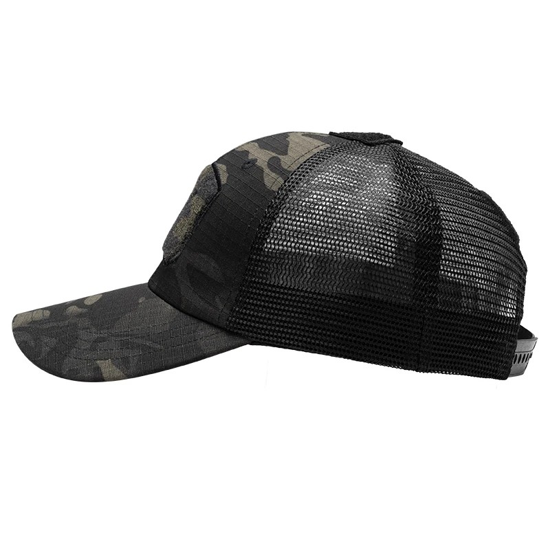 Verstellbare Kappe Mesh Taktische Airsoft Angeln Jagd Wandern Netz Basketball Hut Sonnenschutz Sonnenschutz Frühling Sommer Im Freien – Detail 21