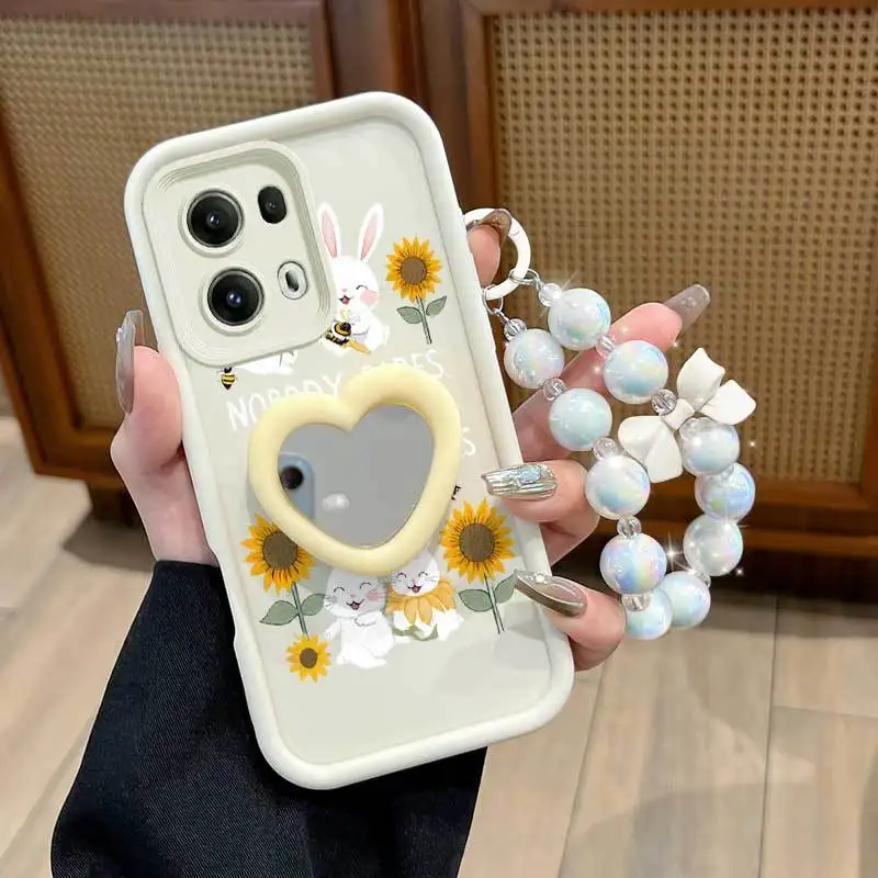 Real Sunflower Phone Case Set with Lanyard and Stand - 3 Piece Set